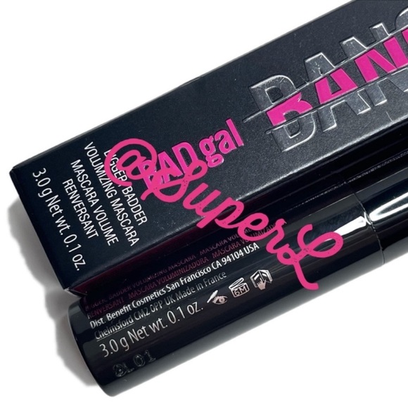 5/$15 NEW Benefit Cosmetics BADgal BANG! Volumizing Mascara Intense Pitch Black - Picture 3 of 5